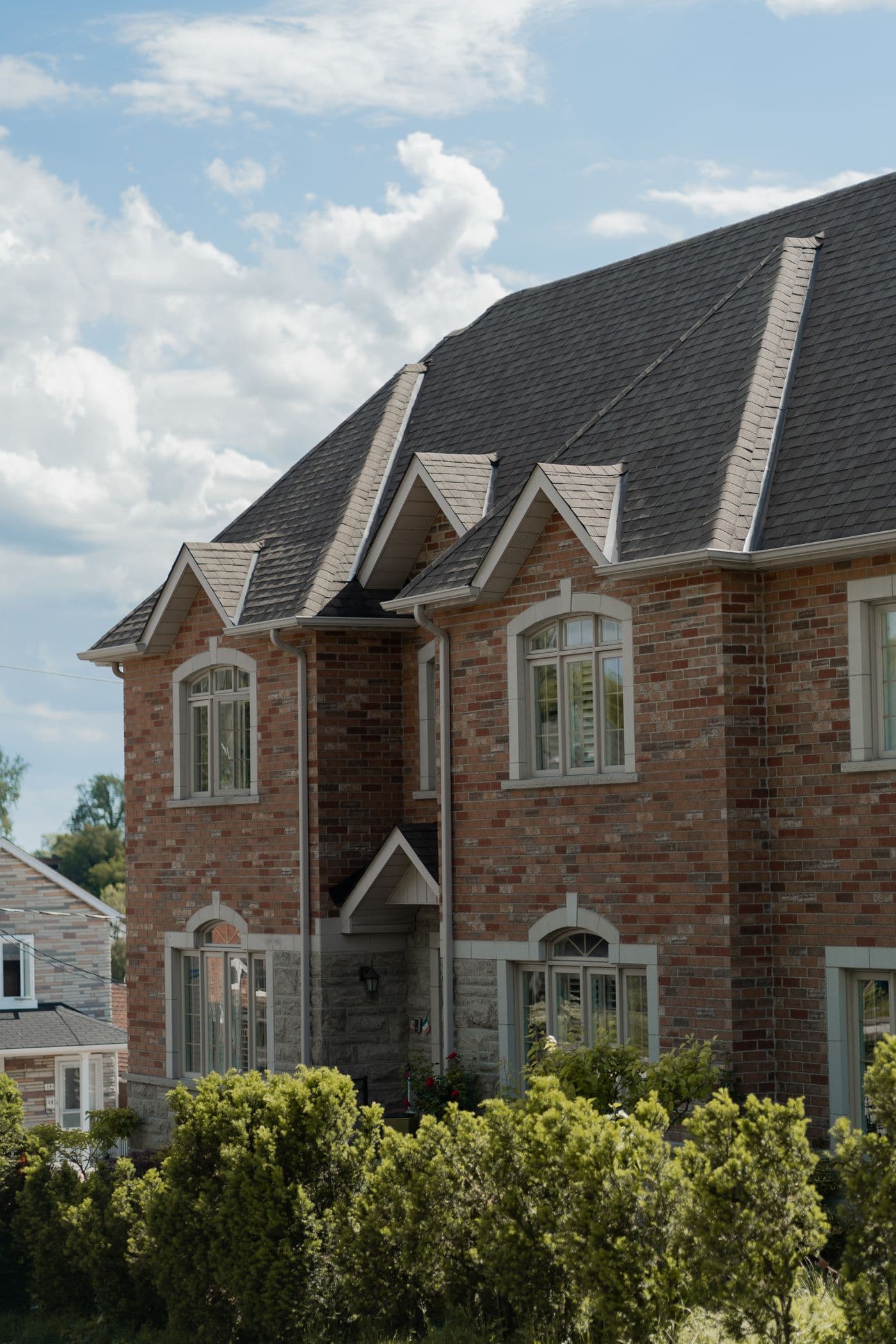 A luxury home, photograph