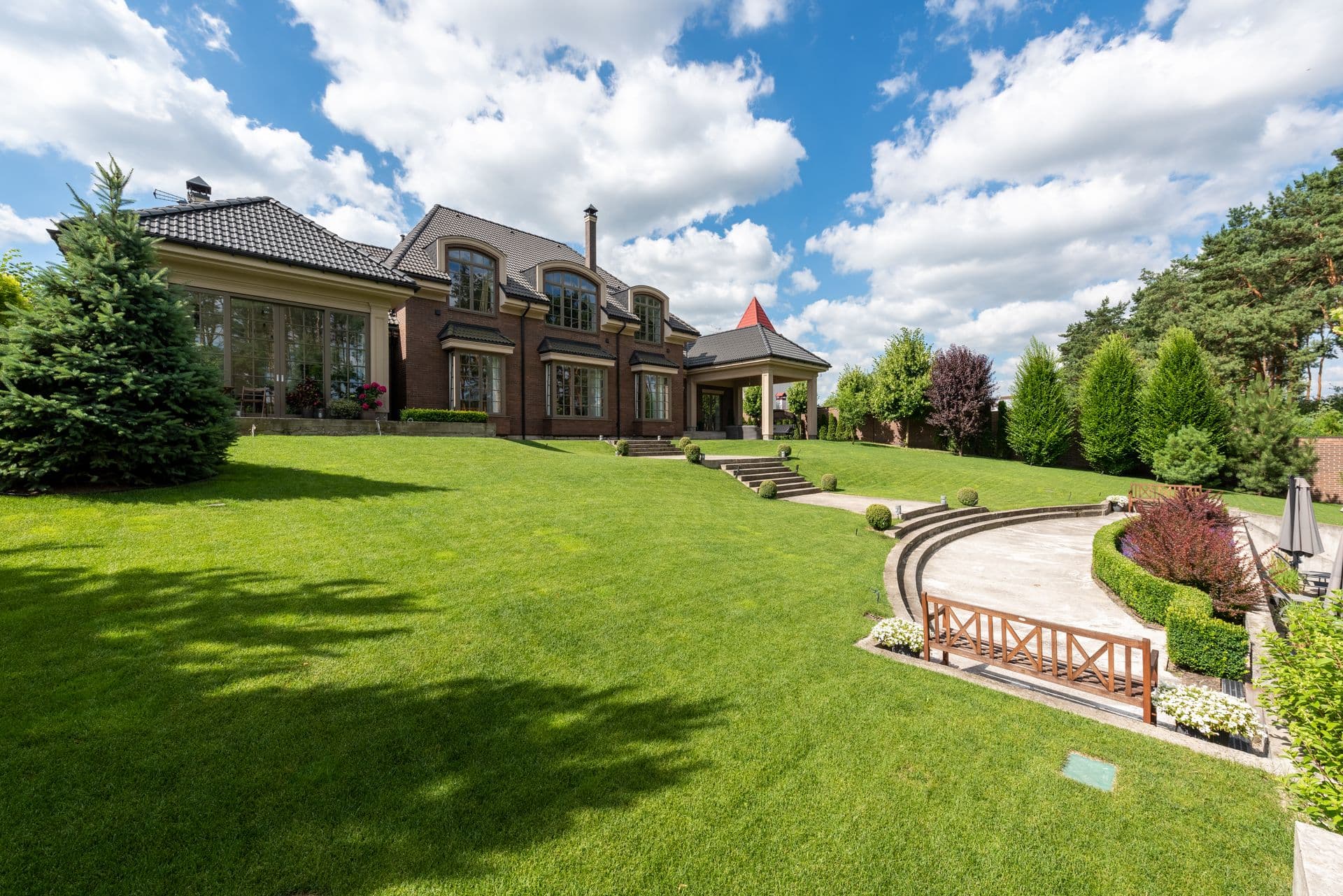 A luxury home